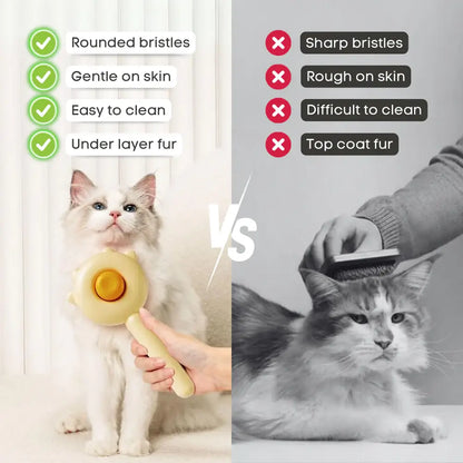 Purrfection Soft Stroke Brush + FREE Nail Clippers - Wonderful Cats