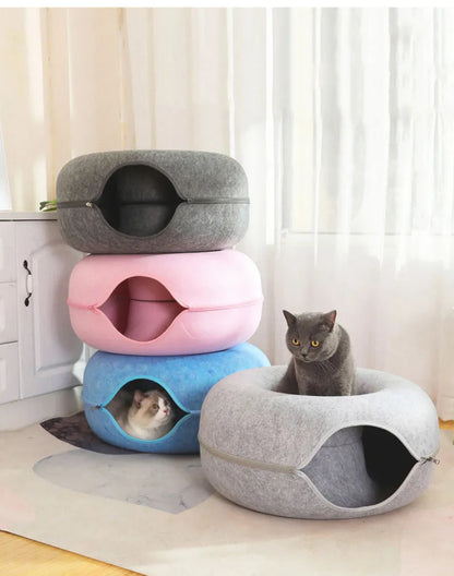 Dual Function Cat Tunnel Cave - Wonderful Cats