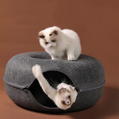 Dual Function Cat Tunnel Cave - Wonderful Cats