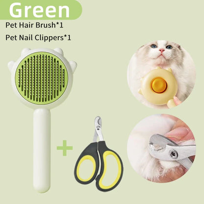 Purrfection Soft Stroke Brush + FREE Nail Clippers - Wonderful Cats