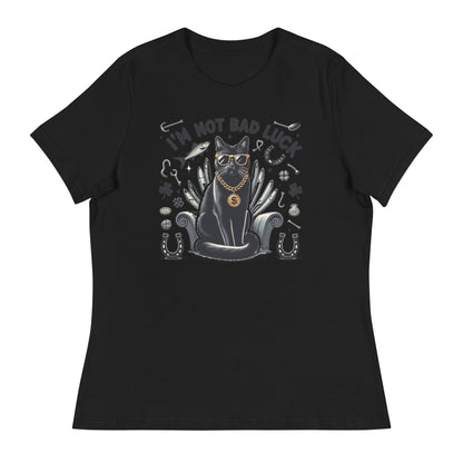 I'm not bad luck - T-Shirt - Wonderful Cats