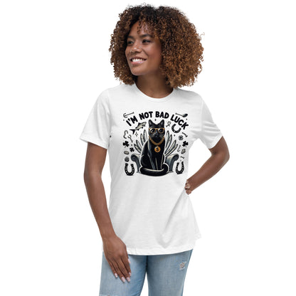 I'm not bad luck - T-Shirt - Wonderful Cats