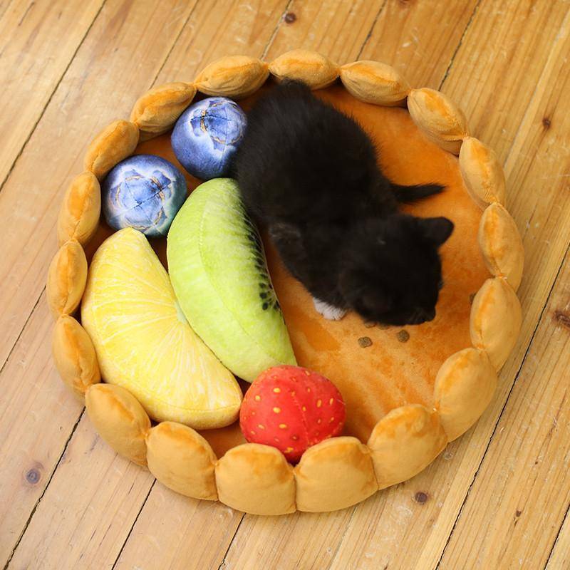 Fruit Tart Cat Bed - Wonderful Cats