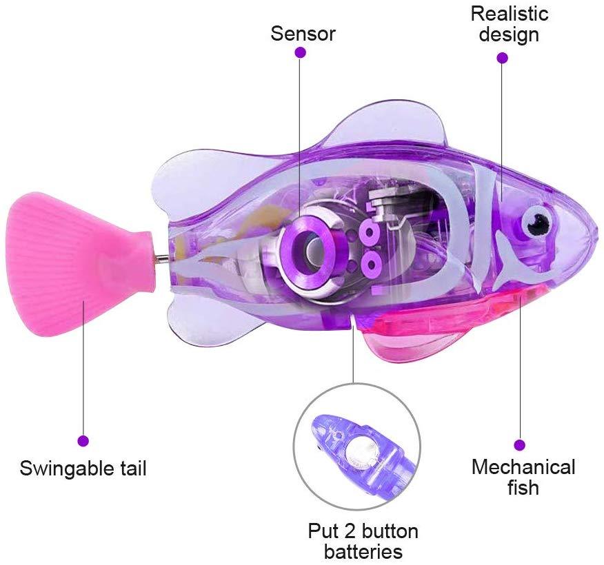 Interactive Robotic Swimming Fish Toys For Cats - Wonderful Cats