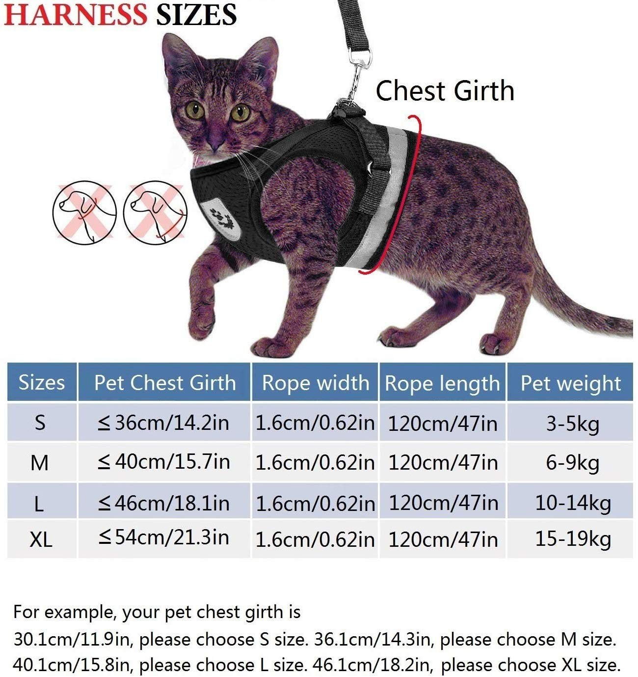 Ultimate Protective Cat Body Harness - Wonderful Cats