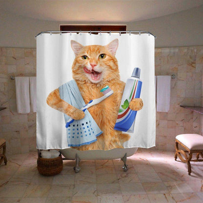 Cat Shower Curtain - Wonderful Cats