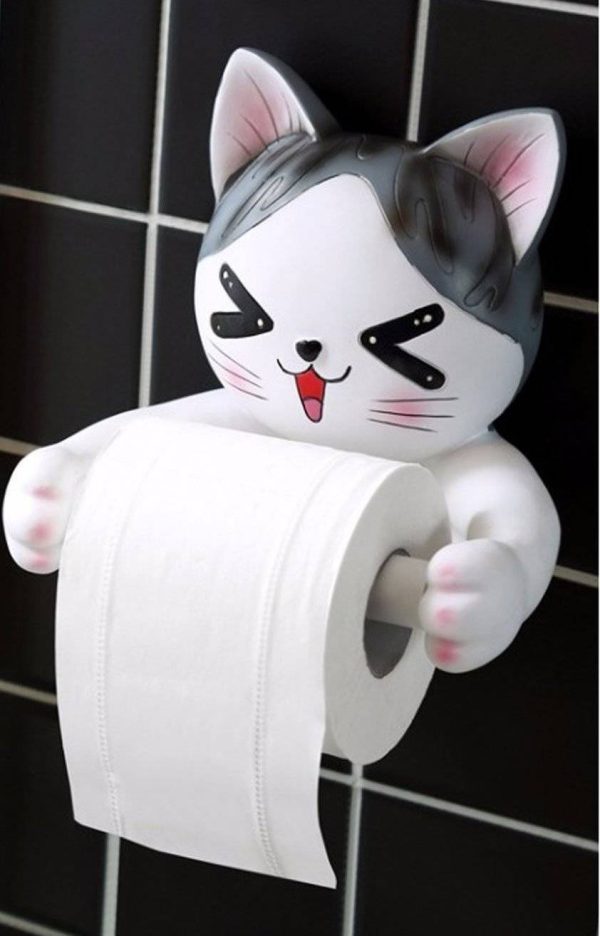 3D Cat Toilet Paper Holder - Wonderful Cats