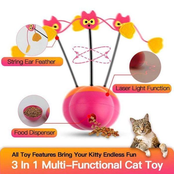 3-in-1 Interactive Cat Toy - Wonderful Cats