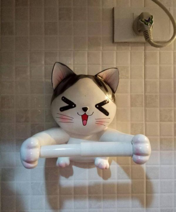 3D Cat Toilet Paper Holder - Wonderful Cats