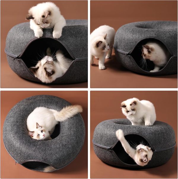 Dual Function Cat Tunnel Cave - Wonderful Cats