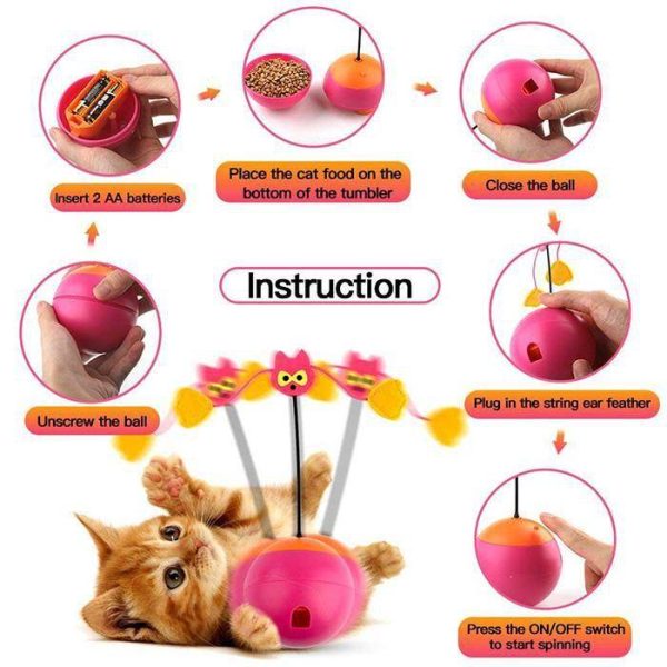 3-in-1 Interactive Cat Toy - Wonderful Cats