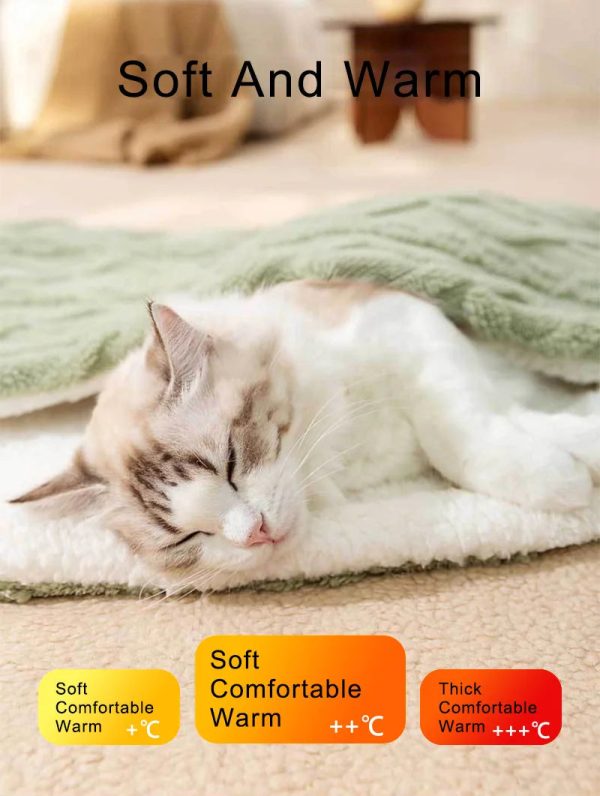 Cozy Pet Blanket - Warm, Soft Plush Mat - Wonderful Cats