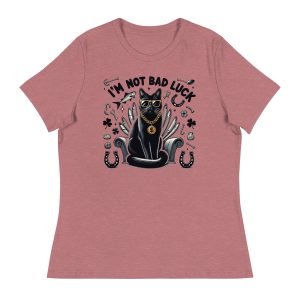 I'm not bad luck - T-Shirt - Wonderful Cats